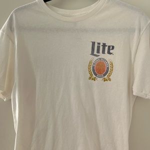 NWOT Miller lite beer shirt